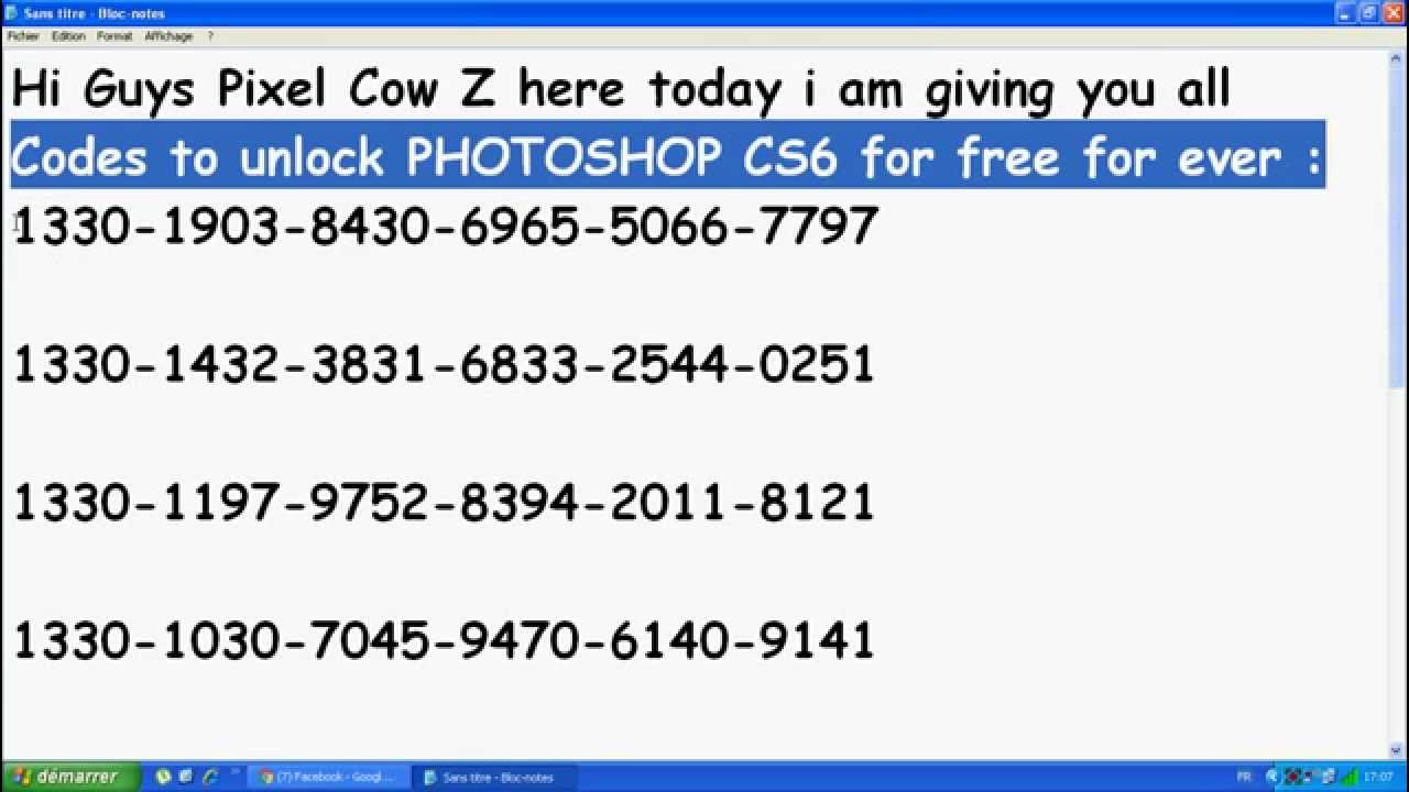Cs6 photoshop license key free